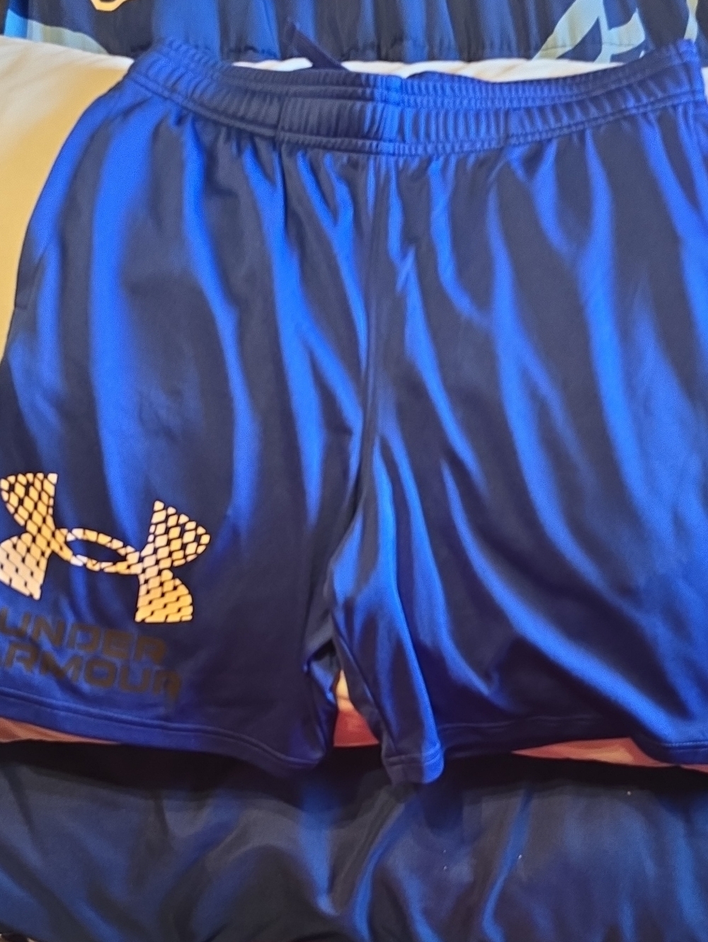 Under Armour Royal Blue Boy's Athletic Training Shorts